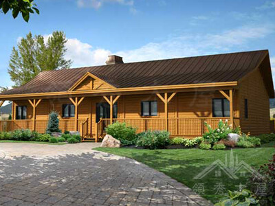 牧場木屋別墅建造現(xiàn)場設(shè)計及場景規(guī)劃