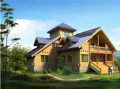 木別墅材料介紹提前感受木