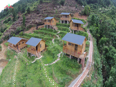 廣東信宜木屋群案例航拍展示