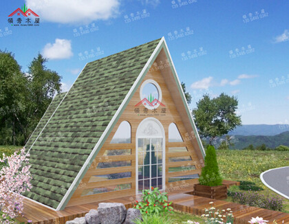 景區(qū)住宿三角形小木屋18