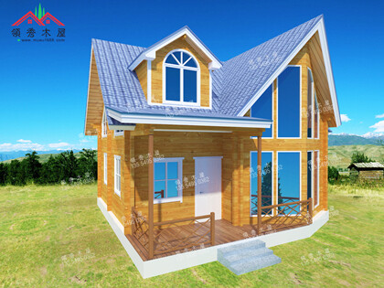 MW6戶外景觀木別墅+平