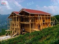 安徽茶園木別墅項目工程實例展示