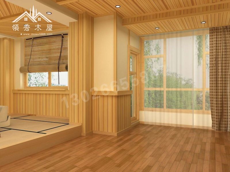 安徽茶園木別墅項目工程實例展示(圖11) 室內(nèi)設計