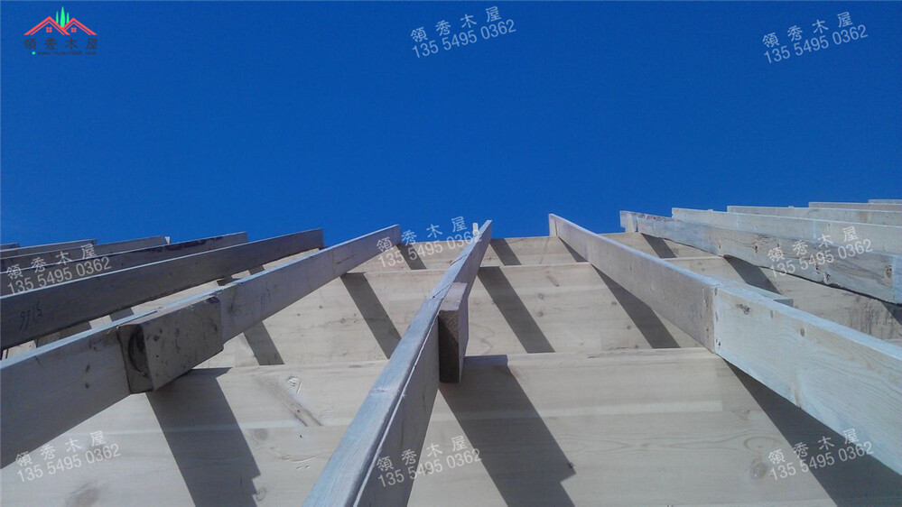 湖南長(zhǎng)沙客戶大型雙層木別墅案例施工展示(圖21)