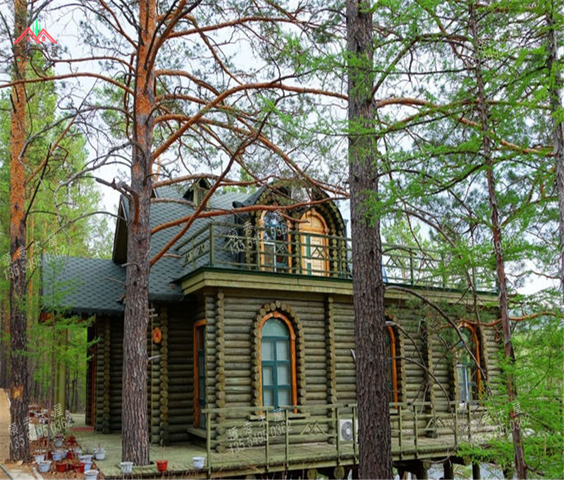 這木別墅看起來(lái)綠色環(huán)保健康