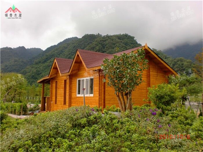 低碳度假木屋圖