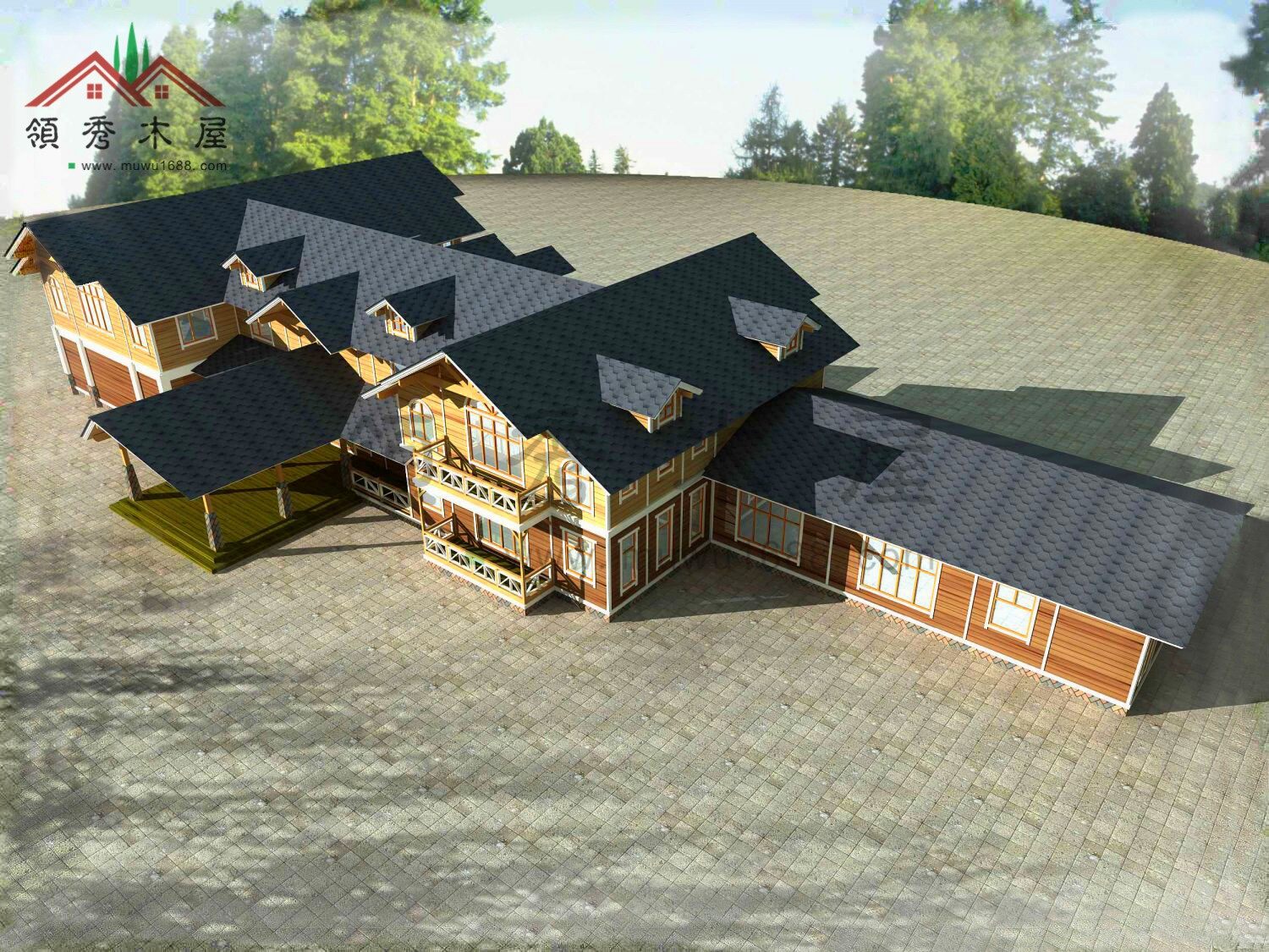 木別墅度假風(fēng)格