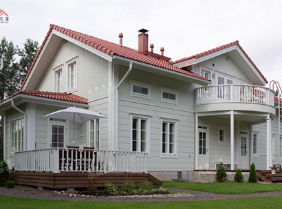 中式風(fēng)格木別墅-LX0063sz