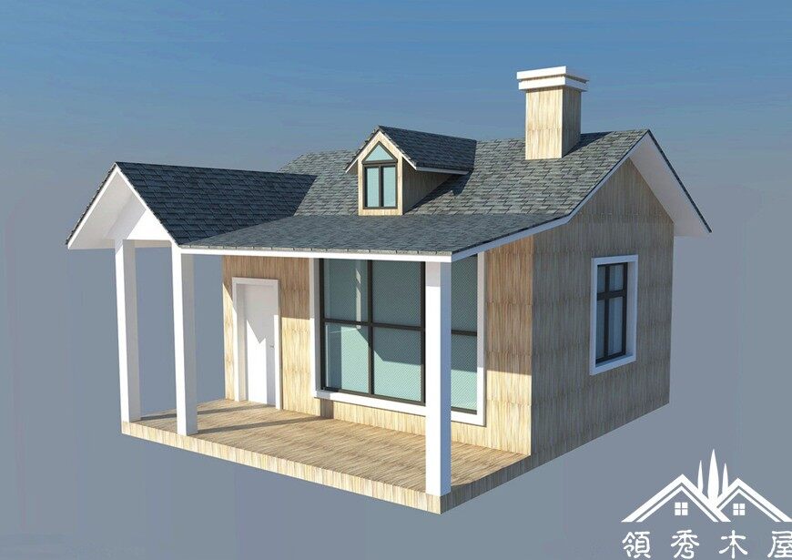 想在農(nóng)村建造一棟木屋，木屋價格是多少?(圖1)