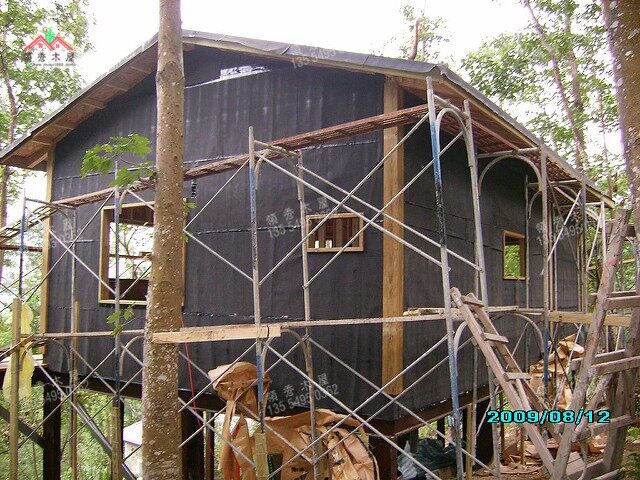 輕型小木屋施工/60平米(圖13) 輕型小木屋施工/60平米