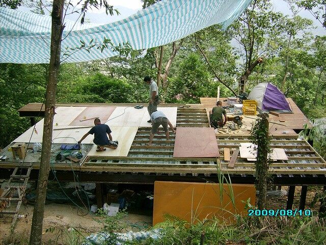 輕型小木屋施工/60平米(圖5) 輕型小木屋施工/60平米