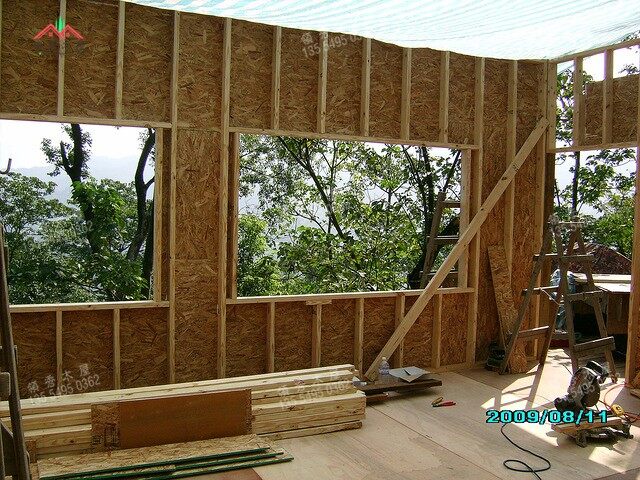 輕型小木屋施工/60平米(圖8) 輕型小木屋施工/60平米