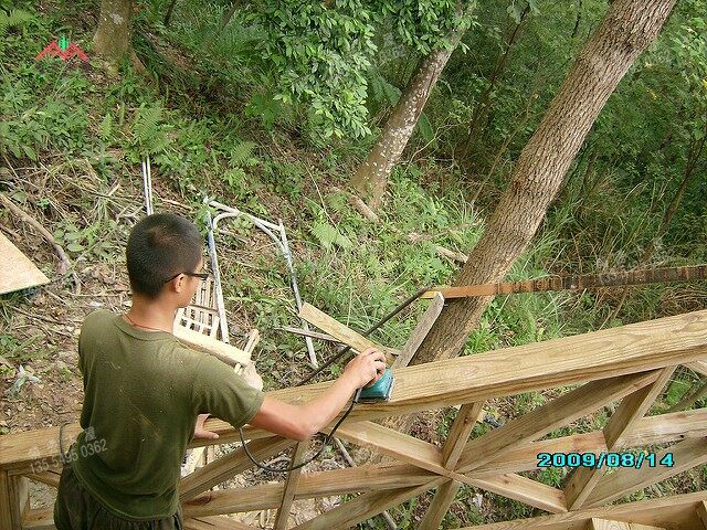 輕型小木屋施工/60平米(圖15) 輕型小木屋施工/60平米