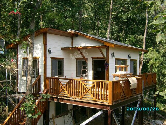 輕型小木屋施工/60平米(圖16) 輕型小木屋施工/60平米