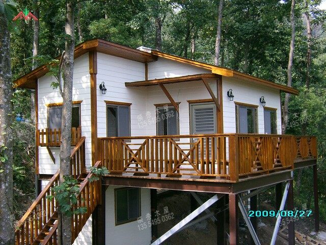 輕型小木屋施工/60平米(圖17) 輕型小木屋施工/60平米