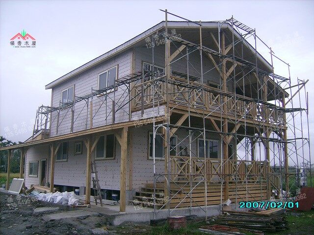 雙層木屋別墅/120平米