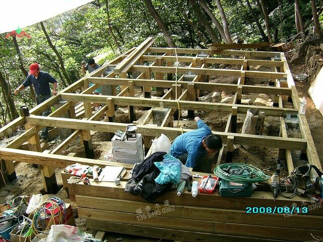 輕型小木屋施工(圖1) 輕型木屋施工