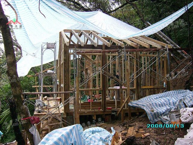 輕型小木屋施工(圖3) 輕型木屋施工