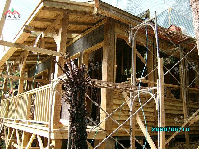 輕型小木屋施工(圖5) 輕型木屋施工