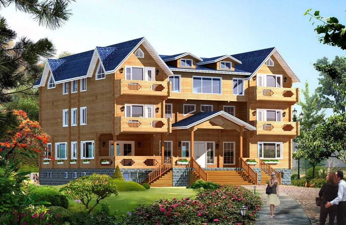 建造木屋別墅多少錢一平方(圖2)