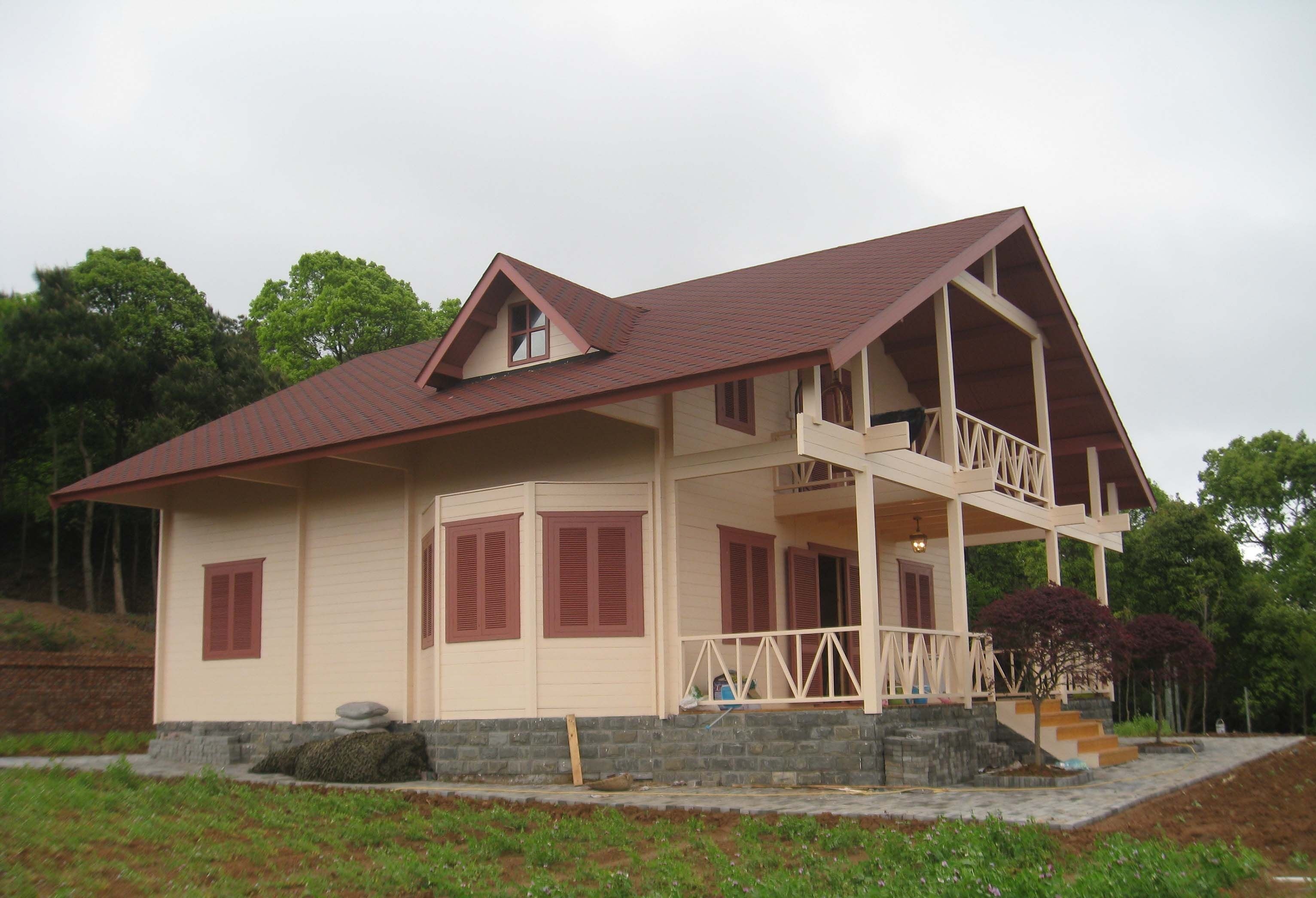 木屋別墅設(shè)計(jì)(圖4) 木屋別墅設(shè)計(jì)(圖4)