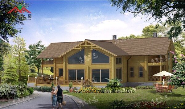 木屋別墅效果圖7