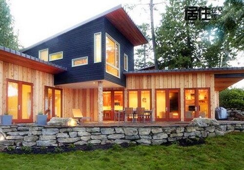 80平米防腐木屋價(jià)格(圖1)