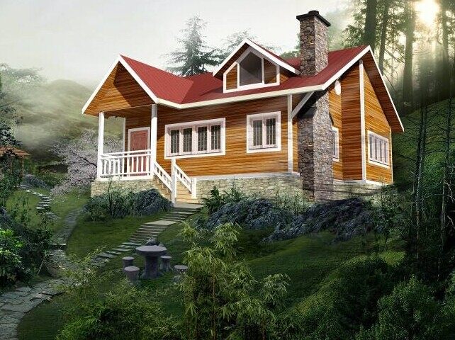 木質(zhì)結(jié)構(gòu)別墅造價(jià)多少錢(qián)一平米？(圖2)