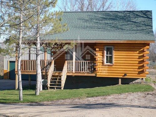 手工制作小木屋，30平米左右只需要2個(gè)星期(圖9)