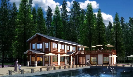 國(guó)際林海酒店木屋設(shè)計(jì)基本概念(圖2) 木屋效果圖