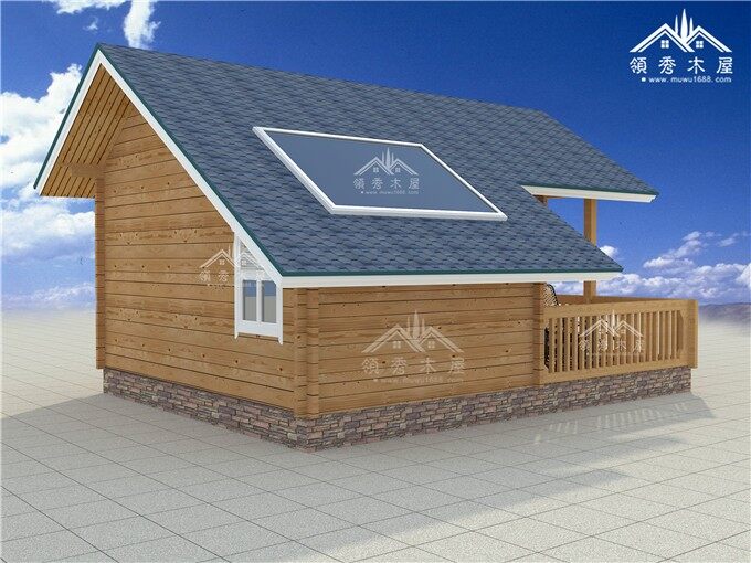 35平米重型度假木屋效果圖