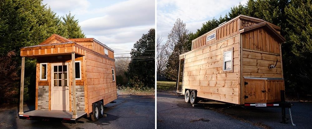 移動(dòng)房車，移動(dòng)木屋，小木屋，木屋房車，木屋(圖8)