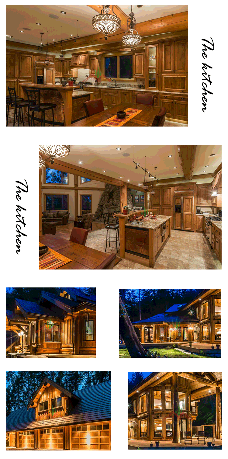 俄羅斯風(fēng)格木屋別墅，木刻楞木屋別墅