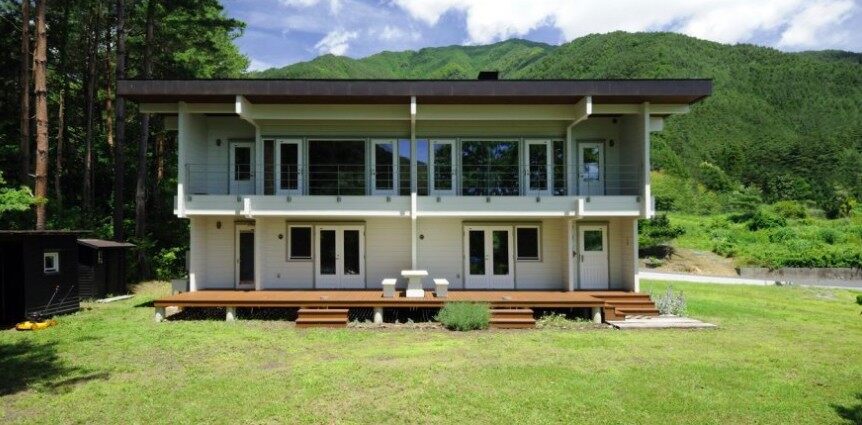 平屋頂木屋是否顯得現(xiàn)代一點(diǎn)呢(圖6)