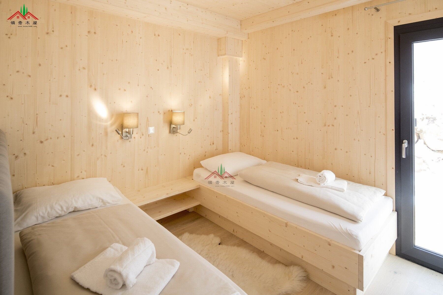 出口奧地利山坡上的度假木屋酒店別墅