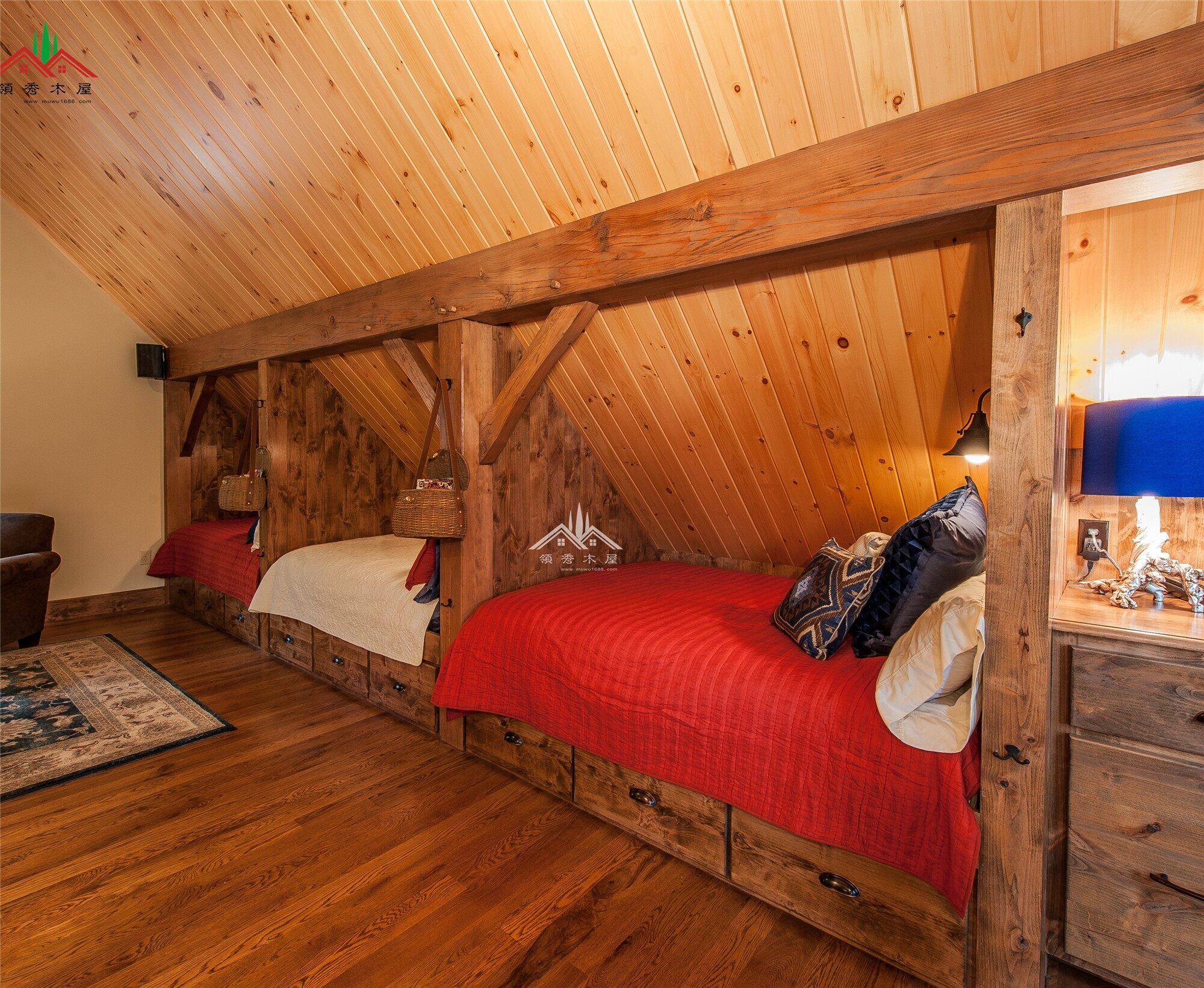 出口芬蘭梁柱結(jié)構(gòu)木屋別墅(圖5)