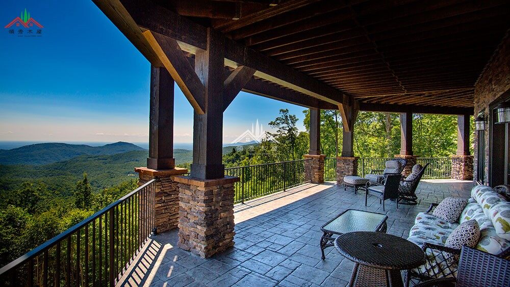 高檔的重型木刻楞木屋別墅是什么樣的？(圖24)