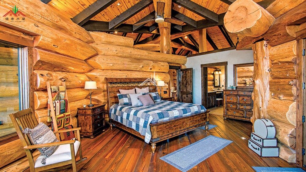 高檔的重型木刻楞木屋別墅是什么樣的？(圖16)