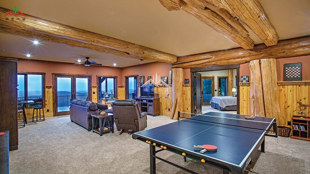 高檔的重型木刻楞木屋別墅是什么樣的？(圖13)