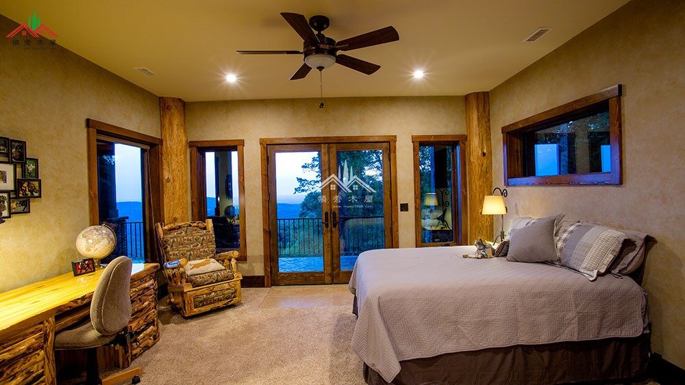 高檔的重型木刻楞木屋別墅是什么樣的？(圖11)