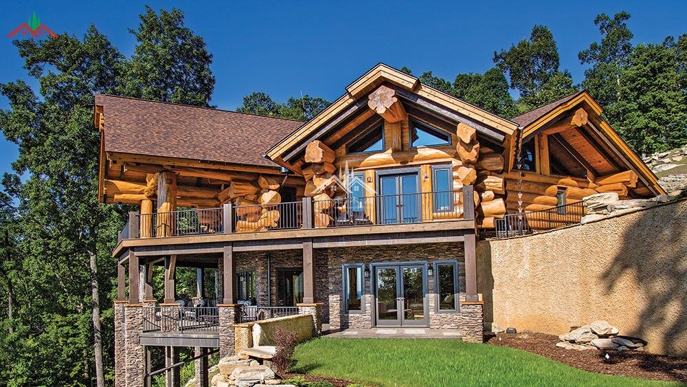 高檔的重型木刻楞木屋別墅是什么樣的？(圖5)