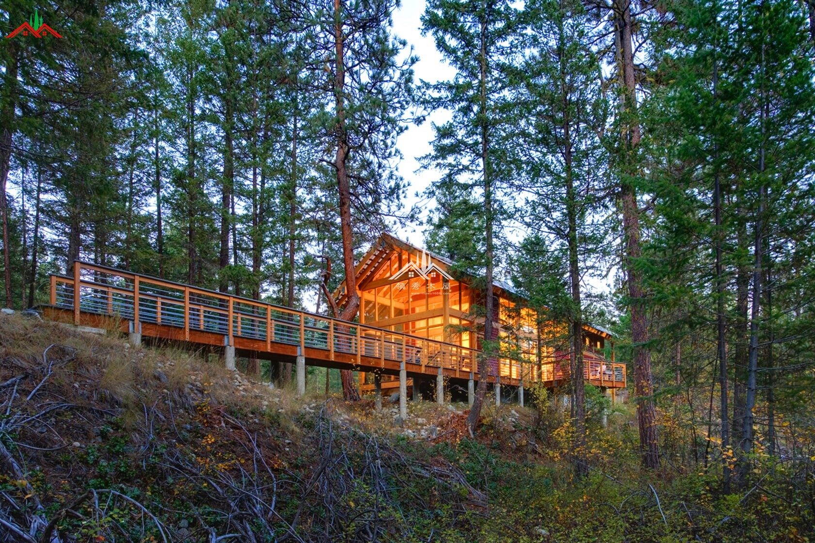 森林木屋別墅