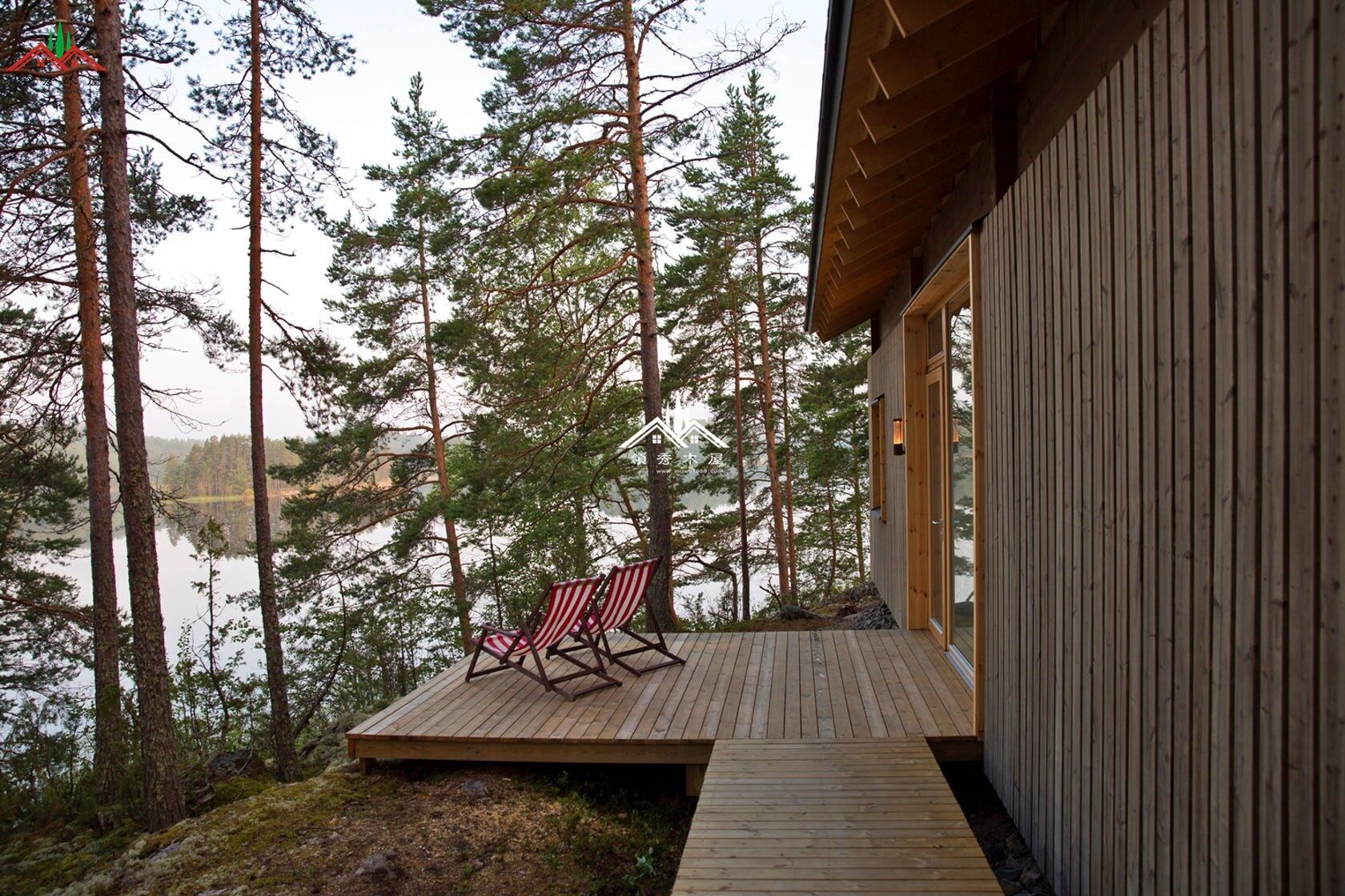 帶閣樓小度假木屋