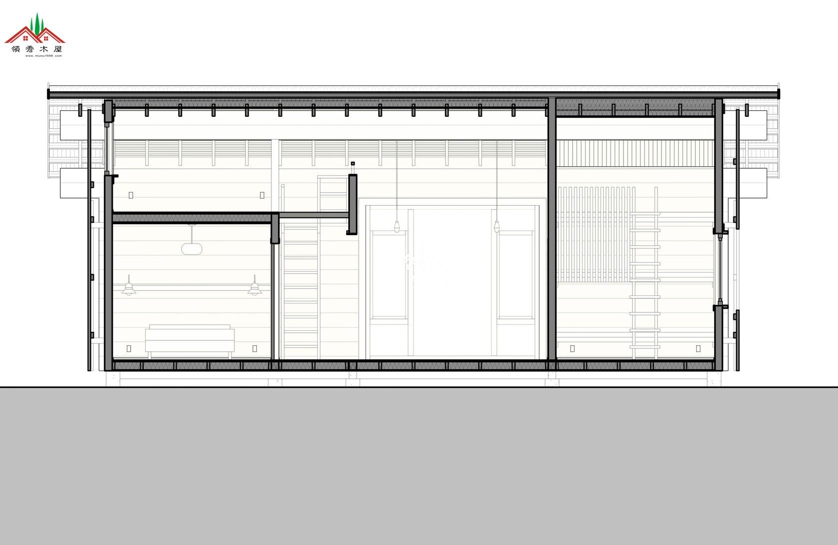 帶閣樓小度假木屋
