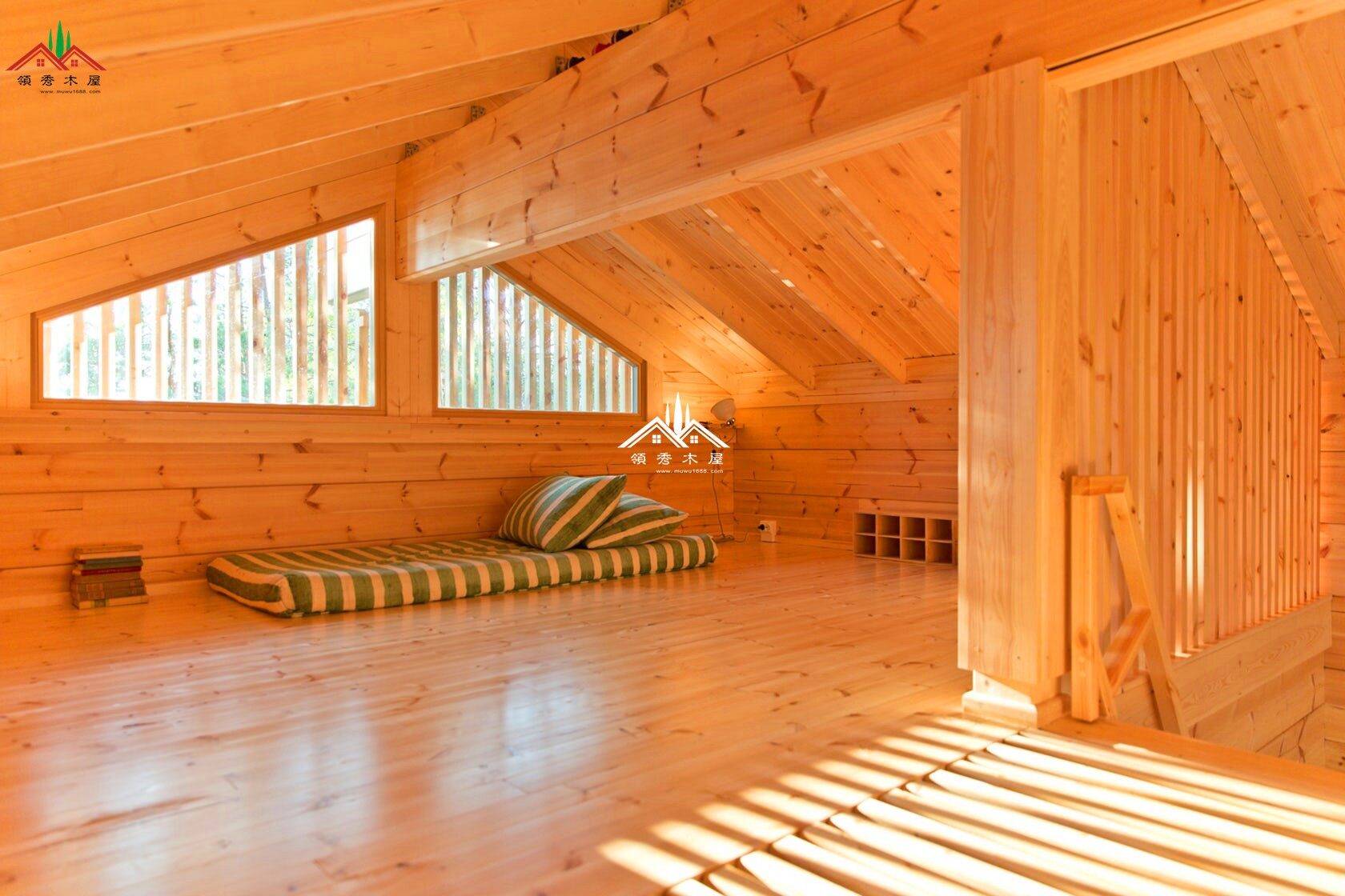 帶閣樓小度假木屋