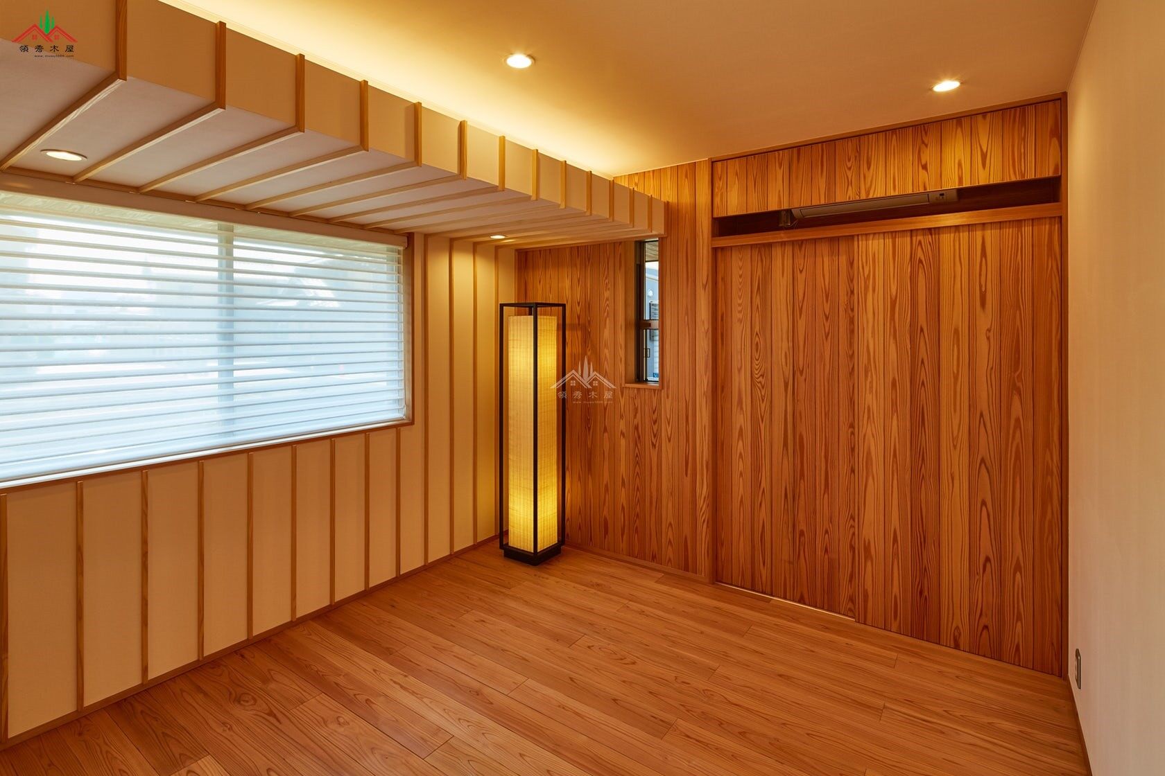 新中式雙層木屋別墅