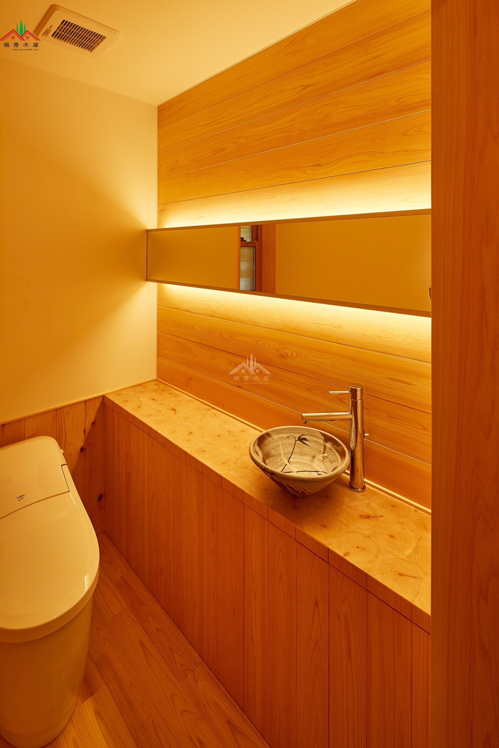 新中式雙層木屋別墅