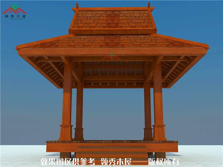 柬埔寨風(fēng)格木亭子