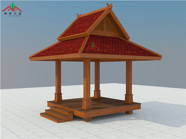 柬埔寨風(fēng)格木亭子