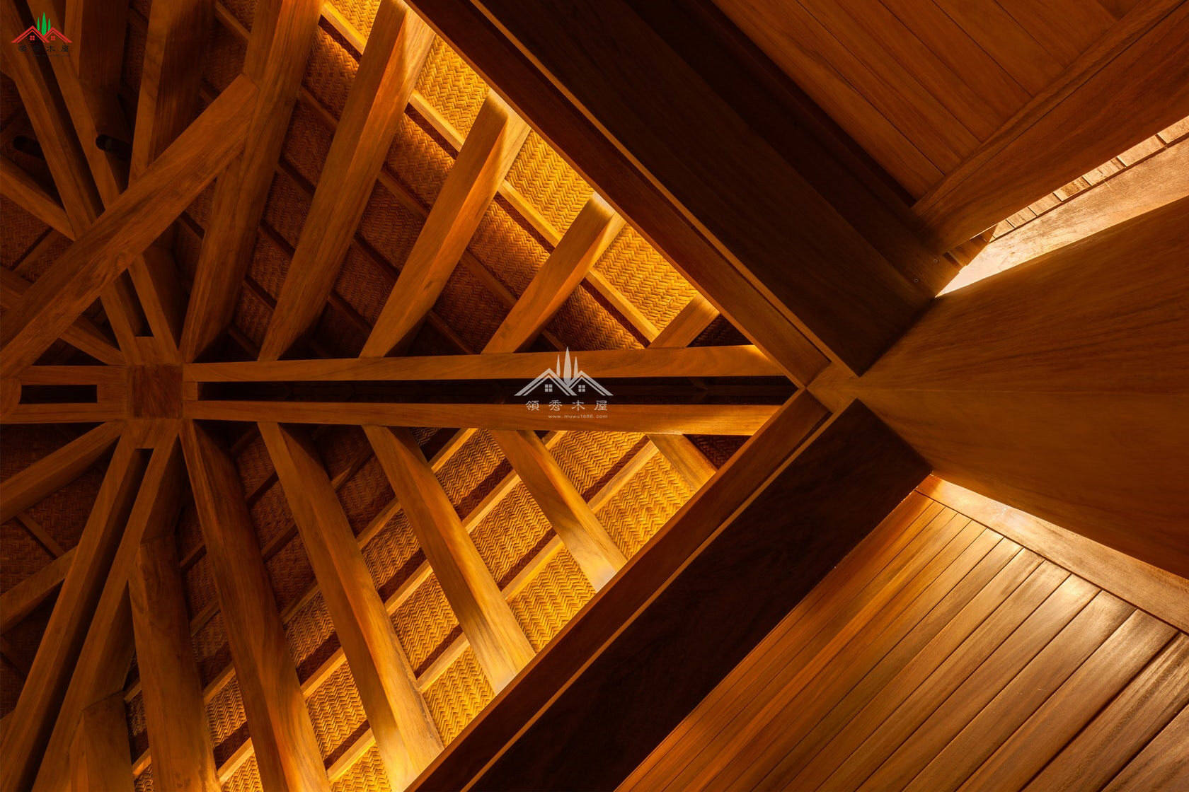 硬木屋頂骨架